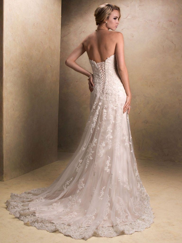 slim-a-line-sweetheart-champagne-colored-lace-wedding-dress-with-detachable-straps