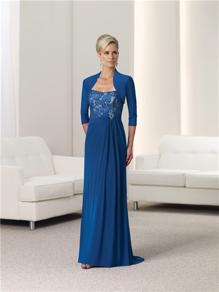 mother of the bride dresses with bolero jackets