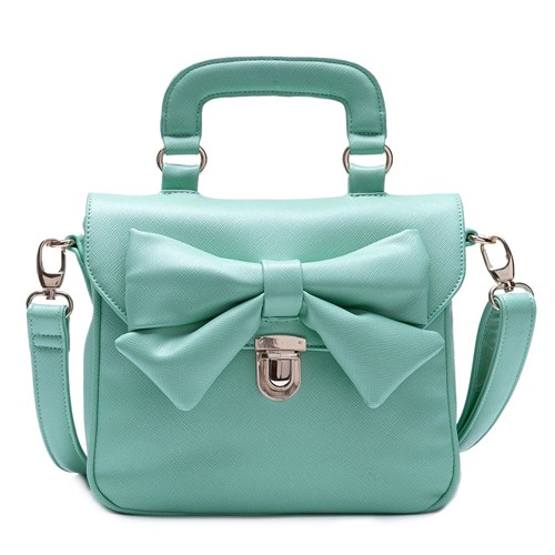 mint green purse